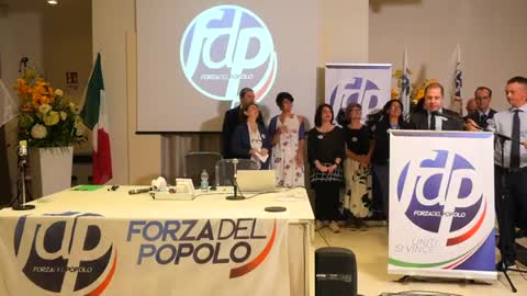 Congresso di Forza del popolo a Milano