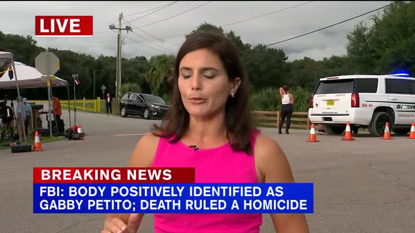 Gaby Petito was killed; coroner confirms.