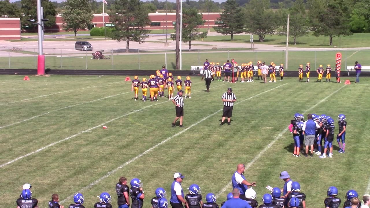 Centerville 5th & 6th Grade Football Game vs Hagerstown 08-17-24