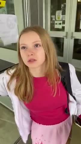 A young girl was forced to sit in the corridor for SIX HOURS for being unmask at high school