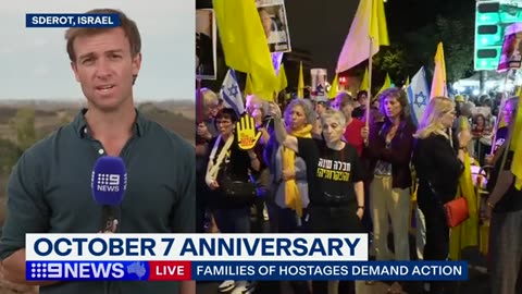 Israel marks first anniversary of October 7 attacks - 9 News Australia