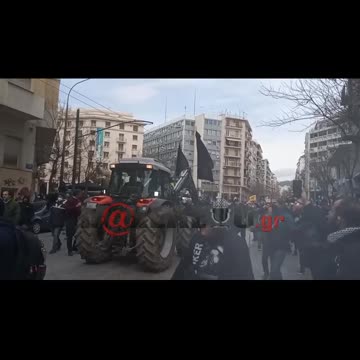 Τα τρακτέρ στην Αθήνα