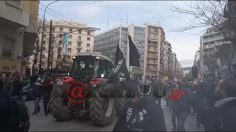 Τα τρακτέρ στην Αθήνα