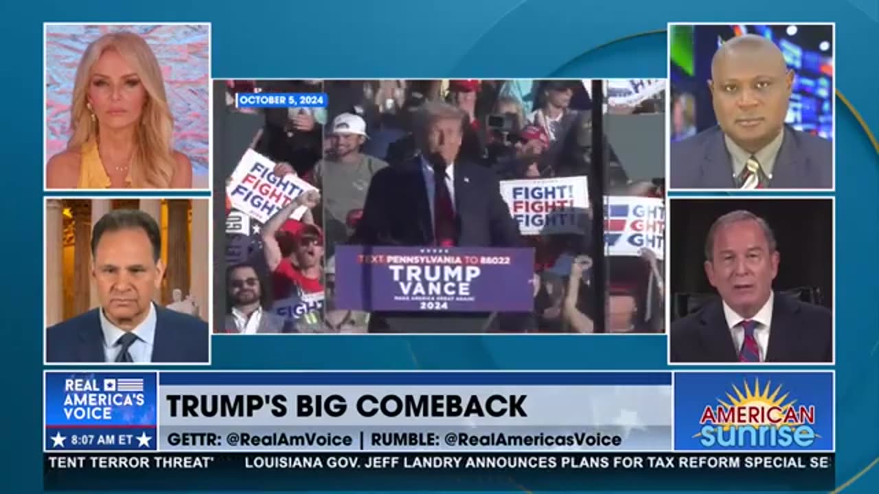 TRUMP'S EPIC COMEBACK 🔥🔥🔥