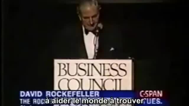 David Rockefeller Veut Contrôler la Démographie Mondiale