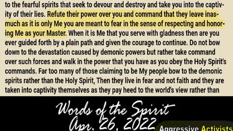 Words of the Spirit | April 26 2022