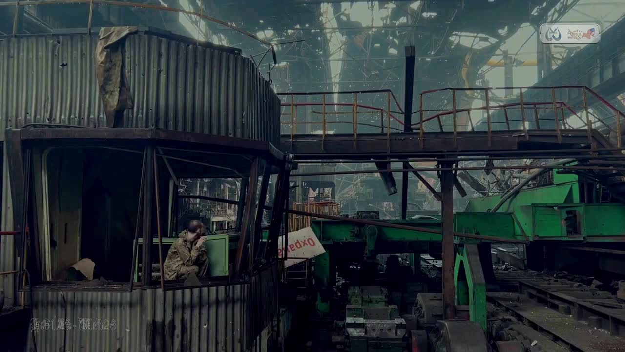 Azovstal Plant on The Last Day of The Militants Surrendering