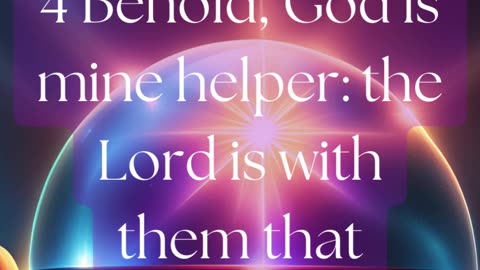 Help and support... check ✅He is with You! 🙌 Hallelujah! 💫