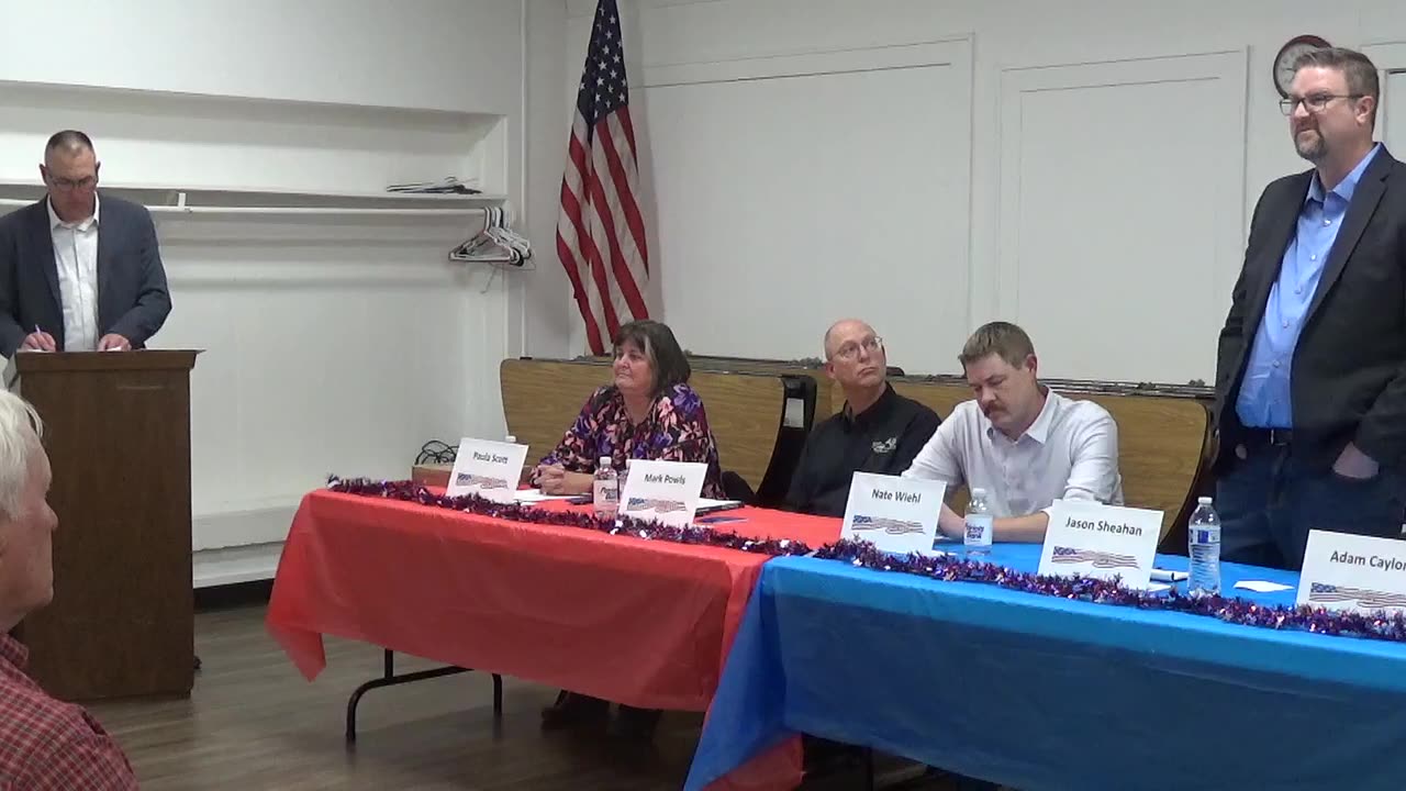 Garnett City & USD 365 Candidate Public Forum - Garnett, KS, 10-19-2023