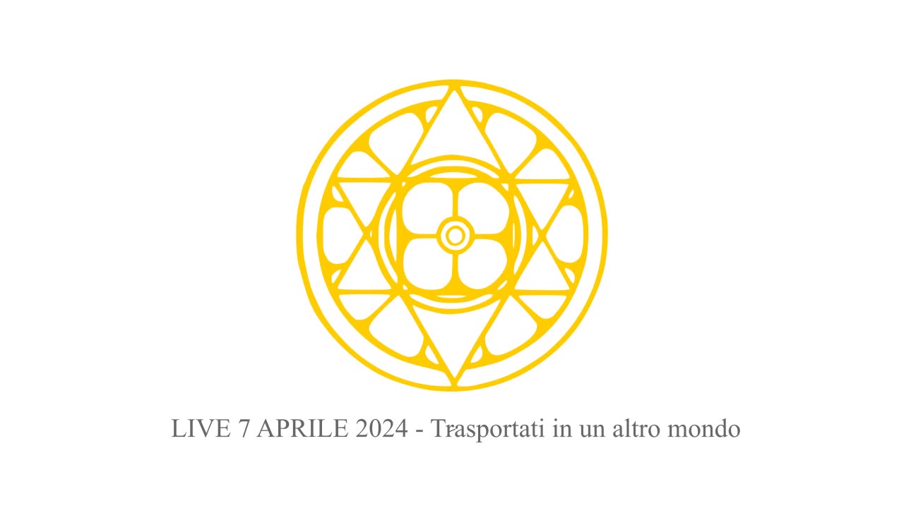 LIVE 7 APRILE 2024 - Trasportati in un altro mondo