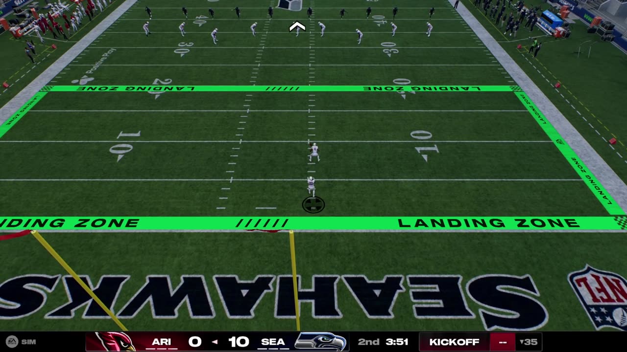 Seahawks VS Cardinals Full Game - Madden 25 NFL Football