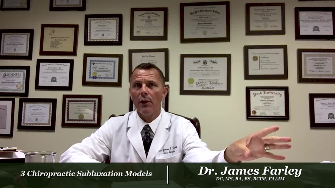 3 Chiropractic Subluxation Models