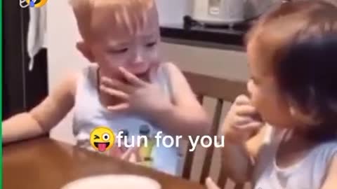 Funny baby crying video 🥰🥰🙂🙂🥰###