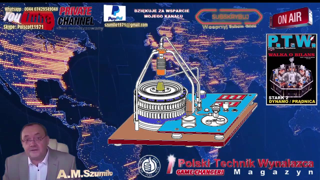 Turbina gazowo-parowa / Meier GMBH / wolna energia / darmowa energia