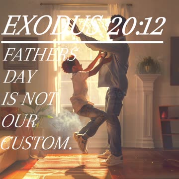 Honour Thy Father And Thy Mother: That Thy Days May Be Long.