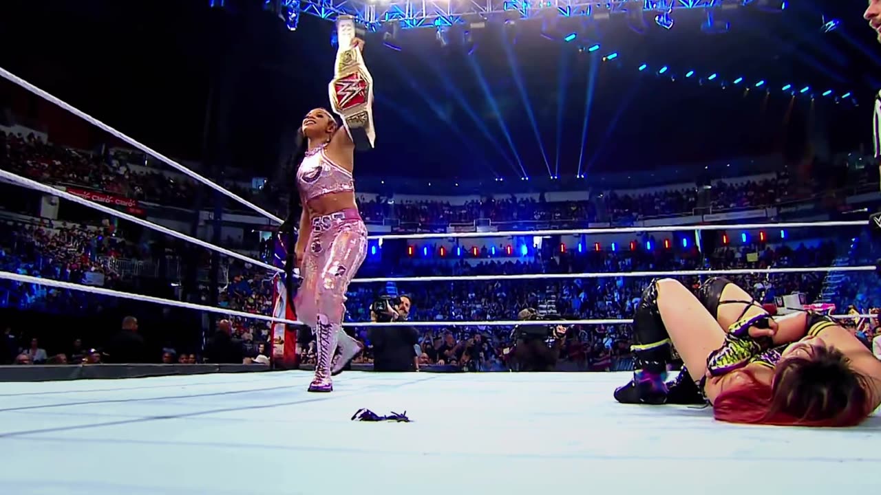 Bianca Belair vs. Iyo Sky - RAW Women’s Championship Match: Backlash 2023