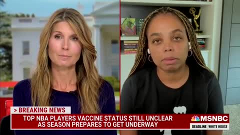 Jemele Hill chastises the Nets’ Kyrie Irving for “endangering” the black community by not getting vaxxed