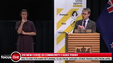 In full: 215 new Covid-19 community cases, vaxed Kiwis won't need to stay in MIQ next year