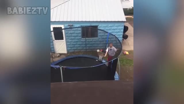 Trampoline Funny Fails