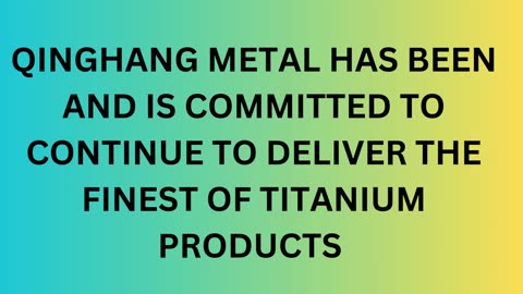 Manufacturers of Titanium