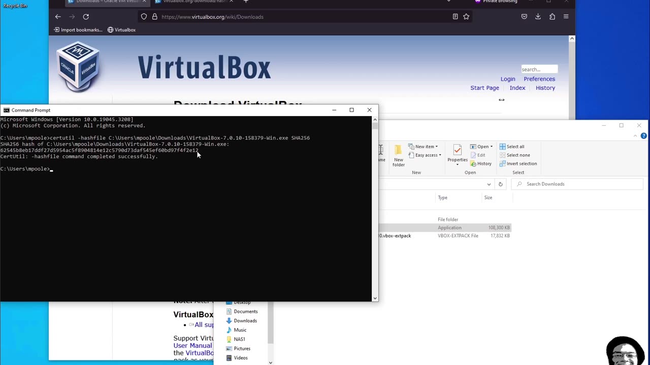 Oracle VirtualBox Installation on Windows 10