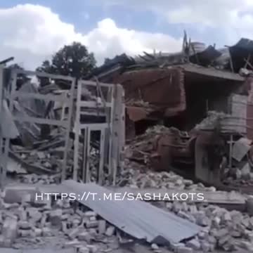 Útok na sklady zbraní Ukrajinské armády u Slavjanska