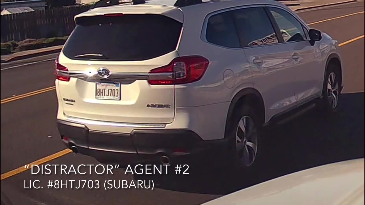 Clear Evidence of Vehicle Stalking/Mobbing