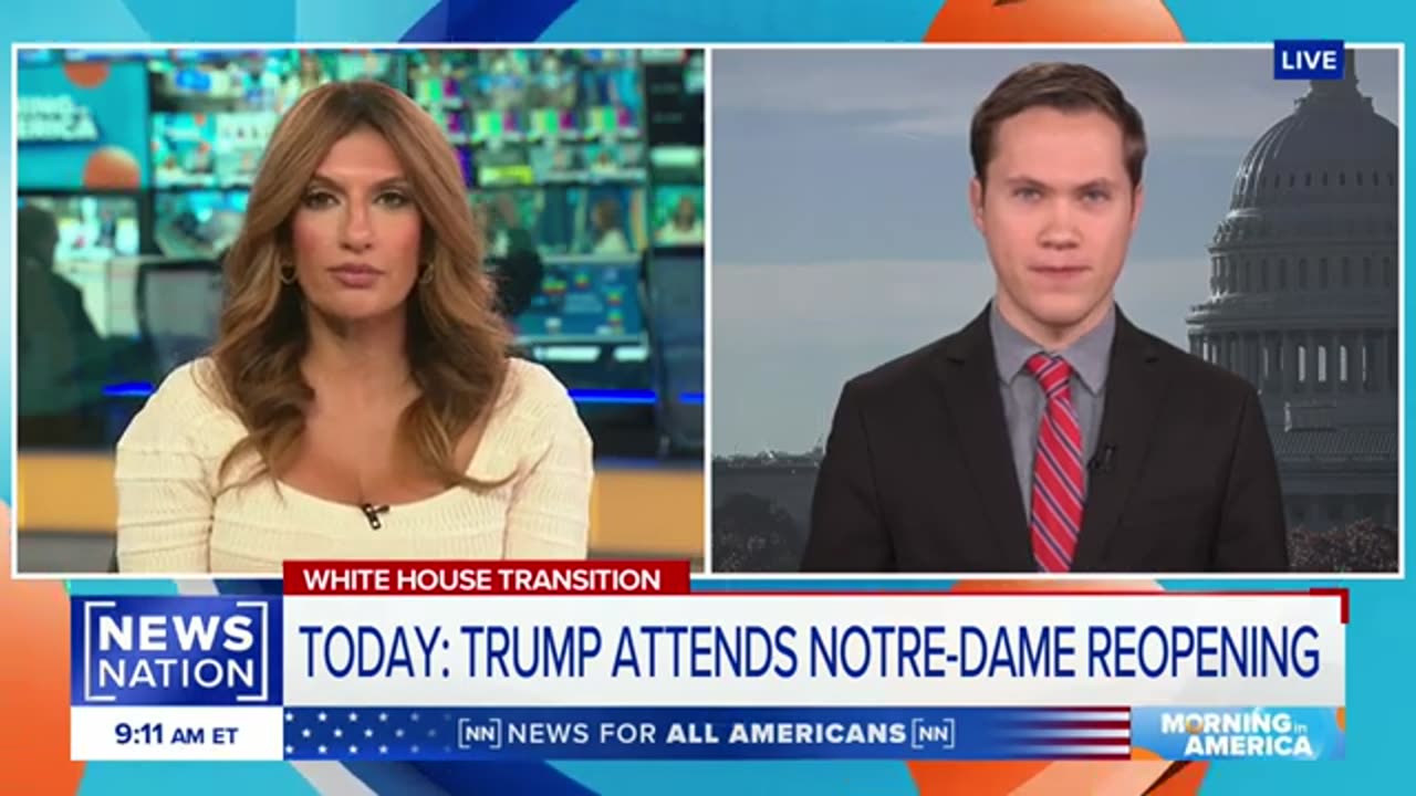 Trump to attend Notre Dame Cathedral reopening, to meet with Macron | Morning in America