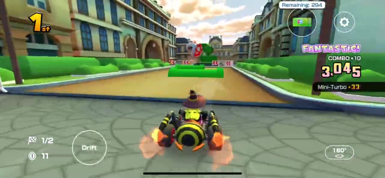 Mario Kart Tour - Paris Promenade 3T Gameplay