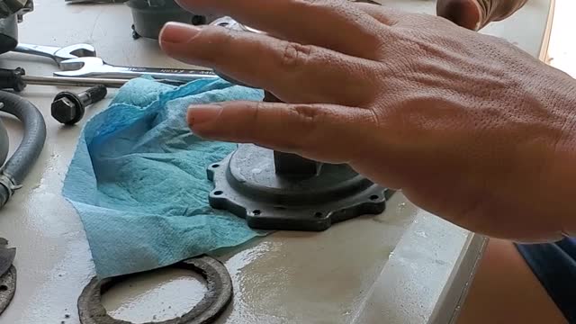 1950 Packard Fuel Pump Disassembly