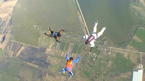 The adrenaline rush that comes from parachuting, skydiving, and paragliding