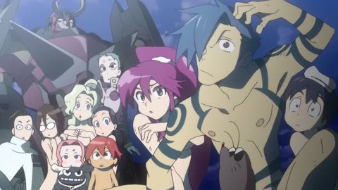 Gurren Lagann - the girls in trouble