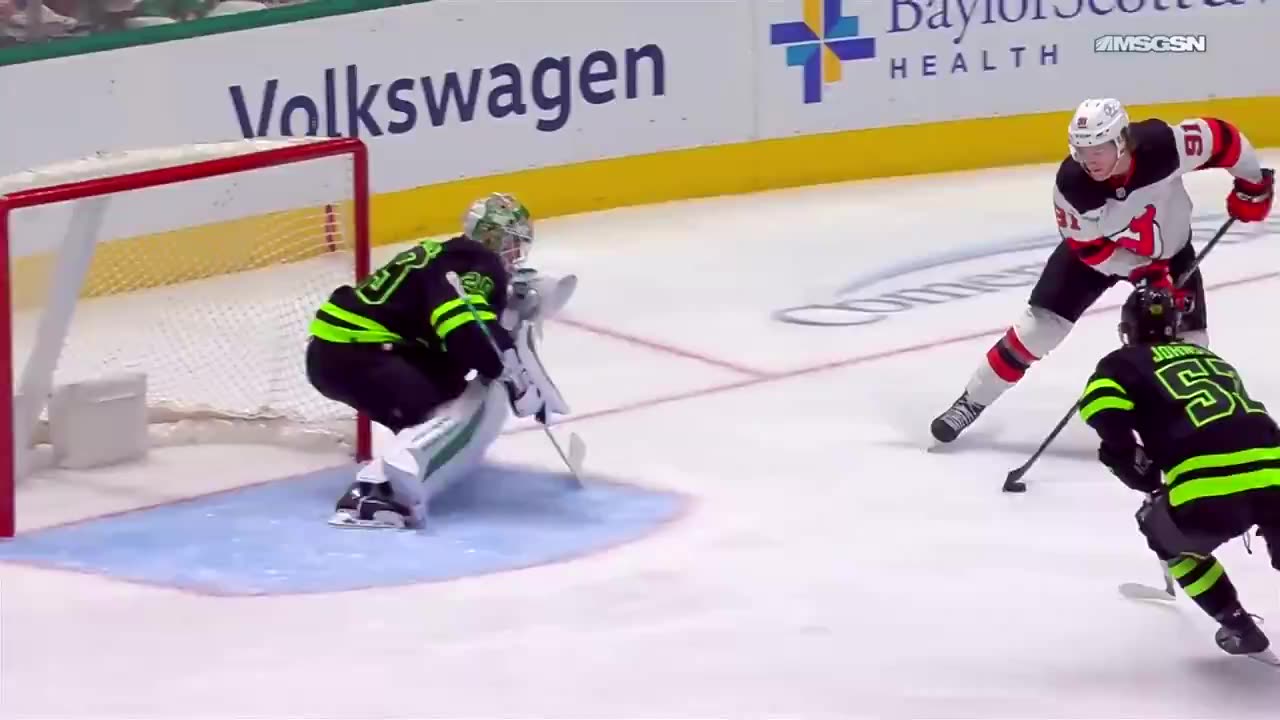 NHL - So crafty, @DawsonMercer14. ðŸ¤
