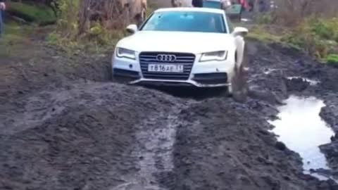 Audi A7 Offroading