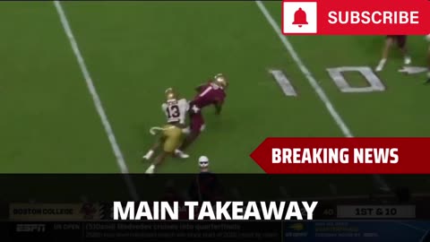 The Main Takeaway From Florida State vs Boston College