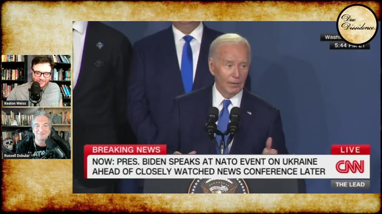 Hot News: Biden Calls Zelensky "President Putin" at NATO Press Event