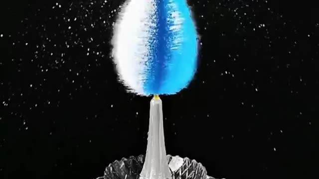 The beauty of touching objects after exploding water balloons