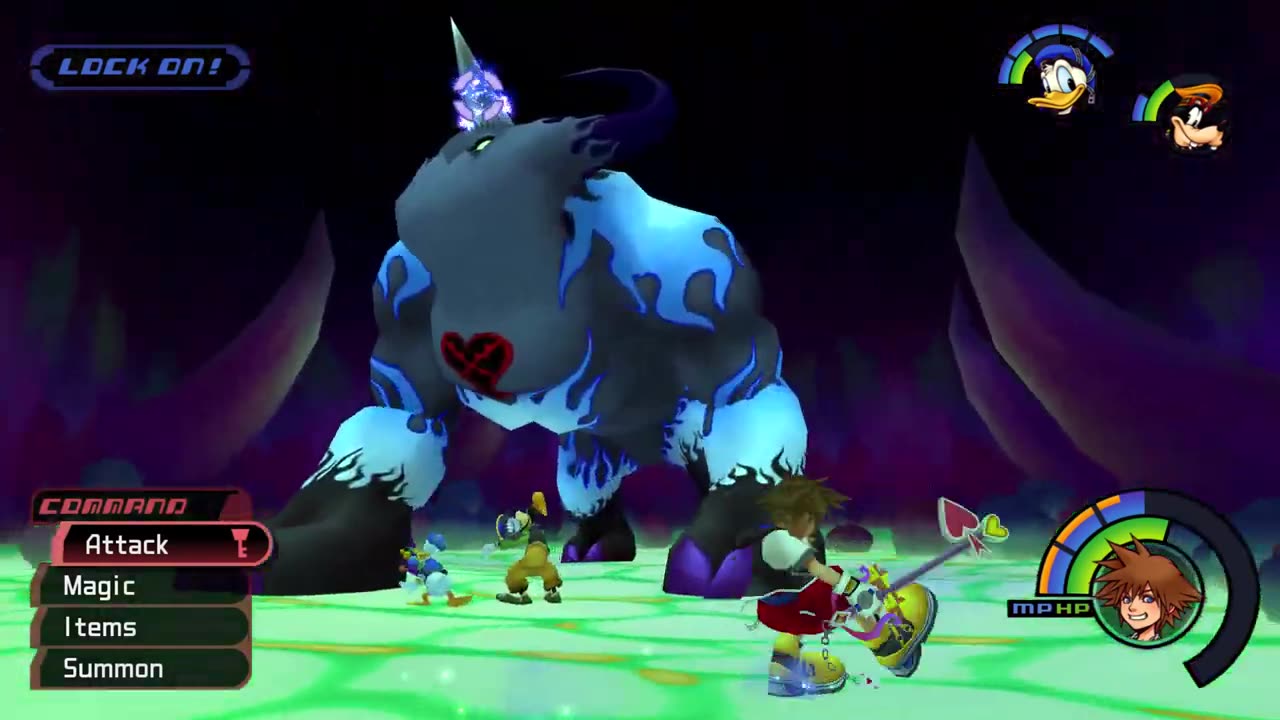 Kingdom Hearts Final Mix (PS4) - Linked Worlds Heartless Level 1/No Damage