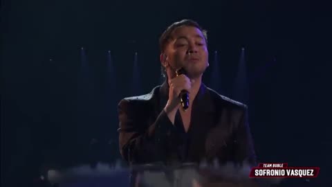 Sofronio Vasquez sings 'A Miliion Dreams' @ The Voice USA 2024 | Live Shows Top 5 Performance