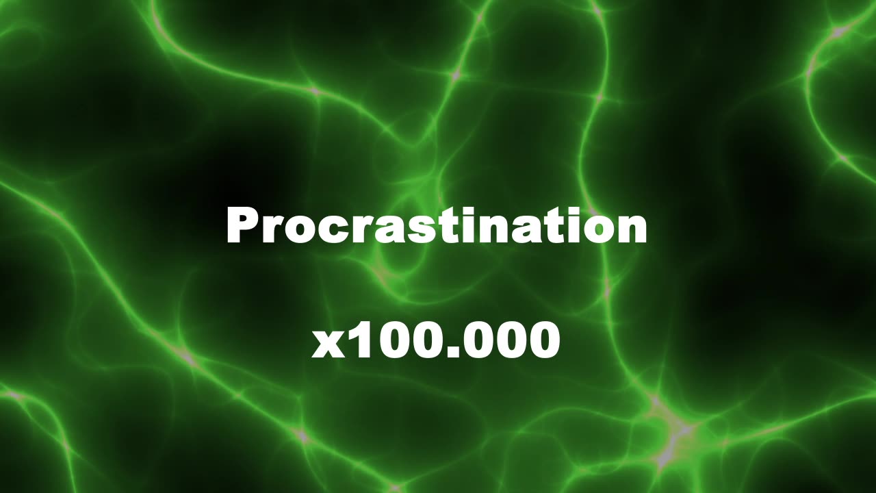 Amplified Reiki [AR] for Procrastination - 100000x Stronger Energy