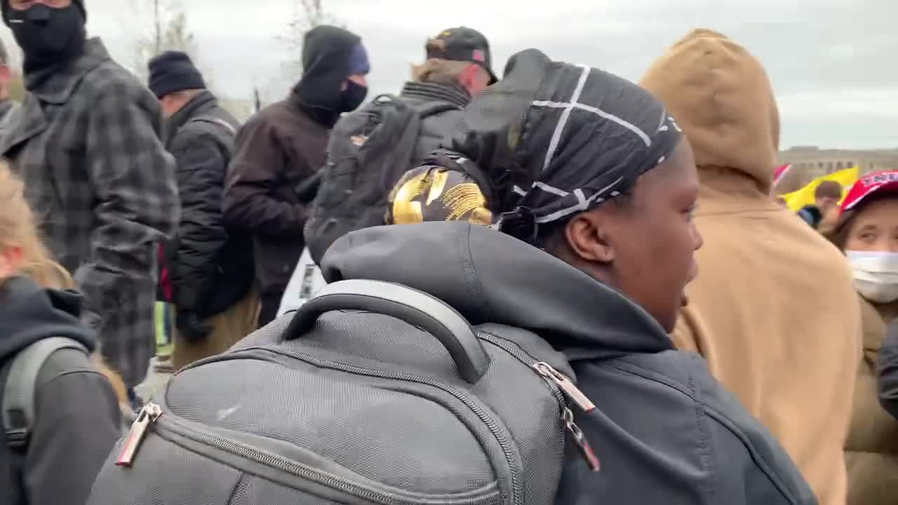 Peaceful Protester, Unarmed, Attacked by Police for Entering Public Property