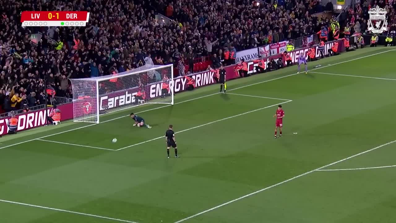 Highlights_ Liverpool 0-0 Derby County _ Kelleher the hero in penalty shootout win