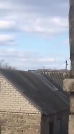 Ukrainian defenders down of a Russian invaderss’ warplane in #Chernobyl