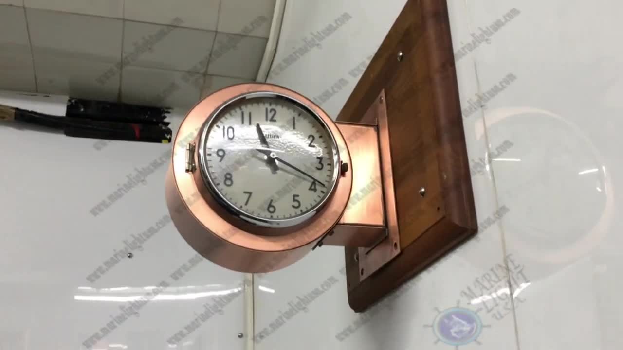 Nautical Wall Clock-marinelightusa.com