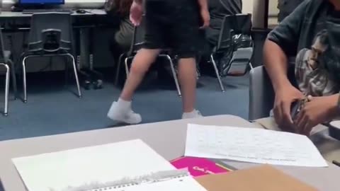 Kid Yelling The Hard R In Class