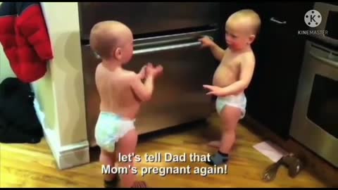 Kid's baby funny video