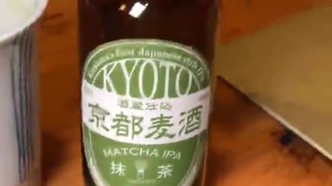 Have you guys tried matcha beer before