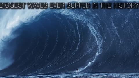 BIGGEST WAVE EVER SURFED IN HISTORY !!