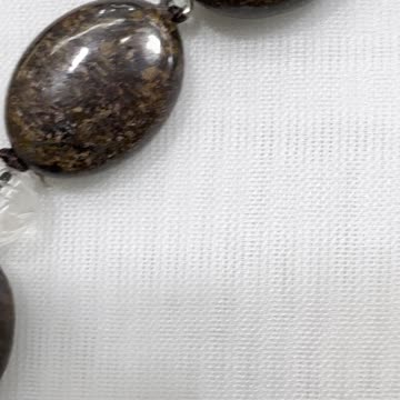 Handmade + Knotting Unique 22” Necklace + Sterling Silver Smoky Quartz Pendant