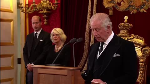 King Charles III proclaimed as King in St James’s Palace _ Historic Ceremony